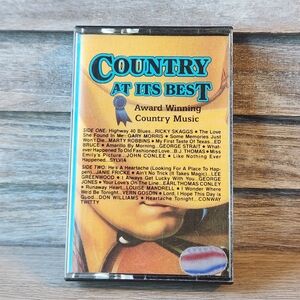 Country At Its Best Cassette Tape  Music Various Artists